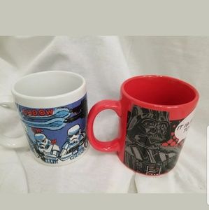 Star Wars Coffee Mugs Darth Vader/Storm Trooper